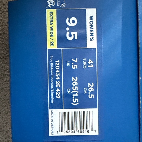 NWT Brooks Womens Glycerin 22 Running Shoes - Deep Purple with Blue Accents - Picture 10 of 10